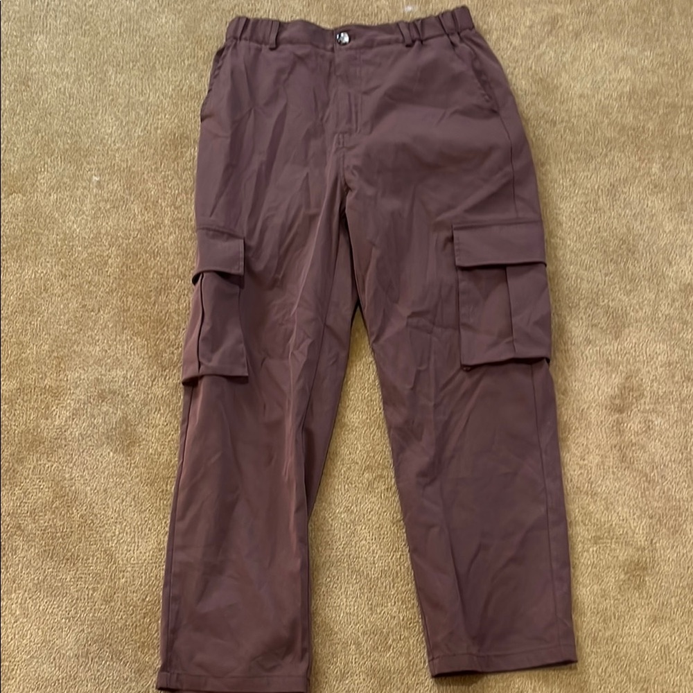 Men's Brown Cargo Pants